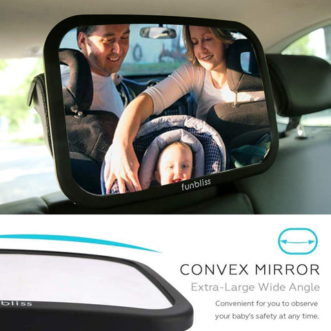 Funbliss 2-Pack Baby Car Mirror