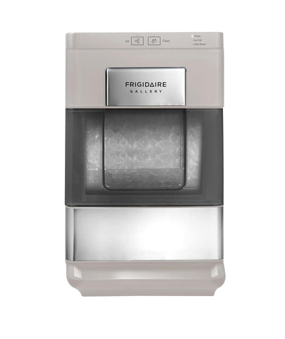 Frigidaire Gallery, 33 Lbs. Countertop Ice Maker, Nugget Shaped Ice, Stainless Steel Trim (Grey)