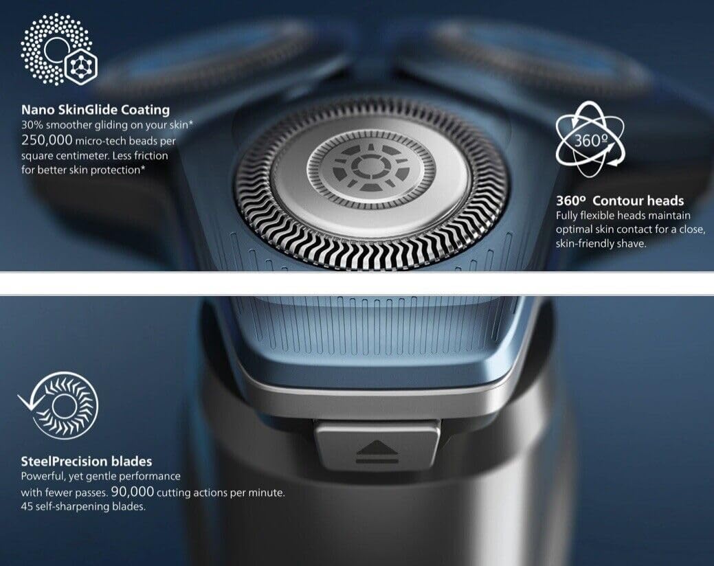 Philips Norelco Shaver 6800 with SenseIQ Technology, Series 6000