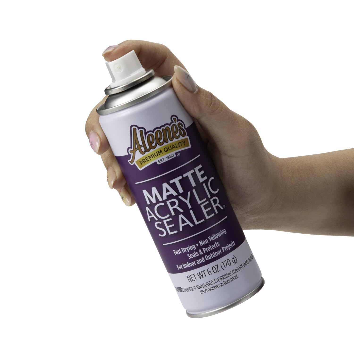 Aleene's Spray Acrylic Sealer, Matte Clear Finish, 6 oz