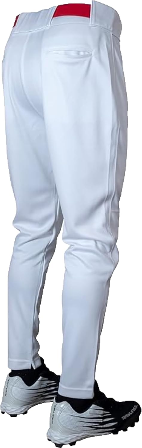 Rawlings Men's Launch Baseball Pants | Tapered Jogger Fit | Solid Colors