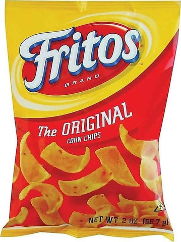 Fritos Original Corn Chips, 2 Ounce (Pack of 64)