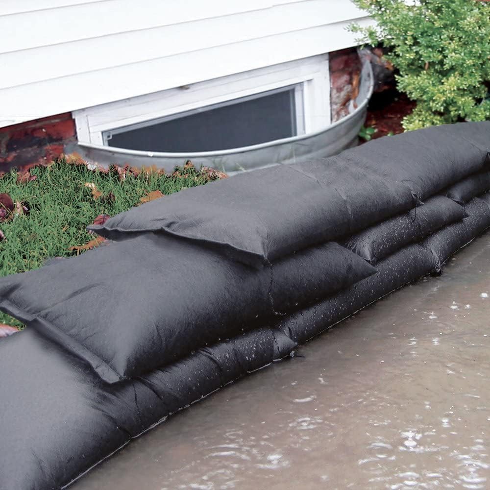 Quick Dam 12" x 24" Water Activated Flood Bags, 6-Pack