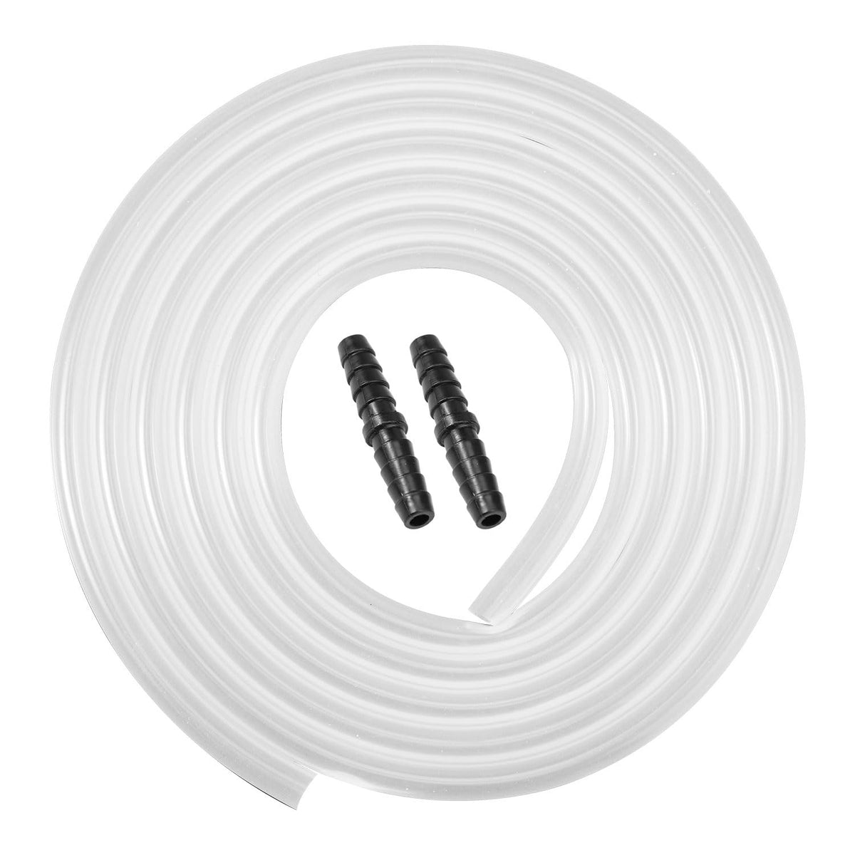 Drain Hose Extension for Nugget & Opal Ice Maker, 1/4'' ID Silicone Ice Maker Drain Hose with 2pcs Connectors