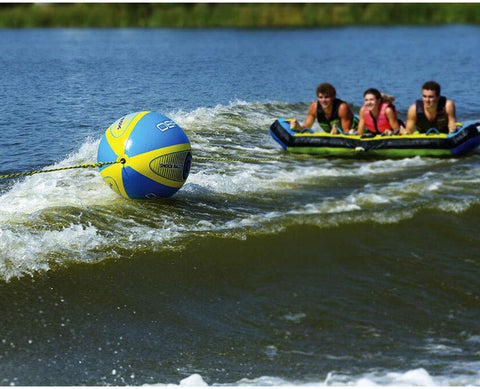 O'Brien Shock Ball Towable Tube Rope Float, Blue