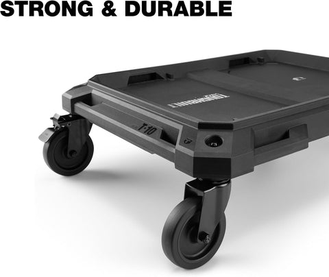 ToughBuilt StackTech 4-Wheel Cart Tool Box Dolly with 4 Locking Casters