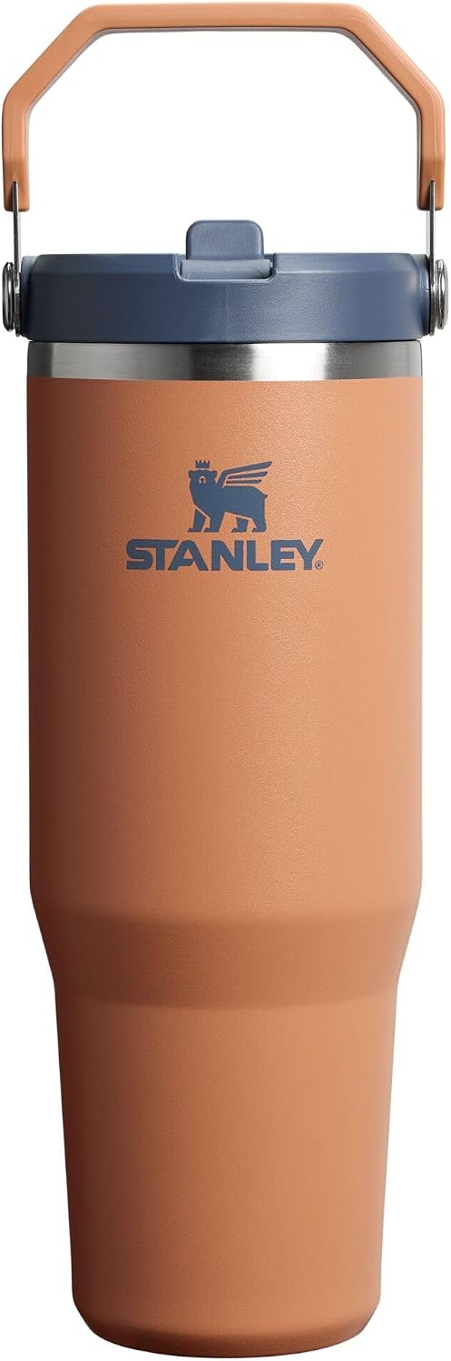 STANLEY IceFlow 2.0 Flip Straw Tumbler, 30 oz, Toast