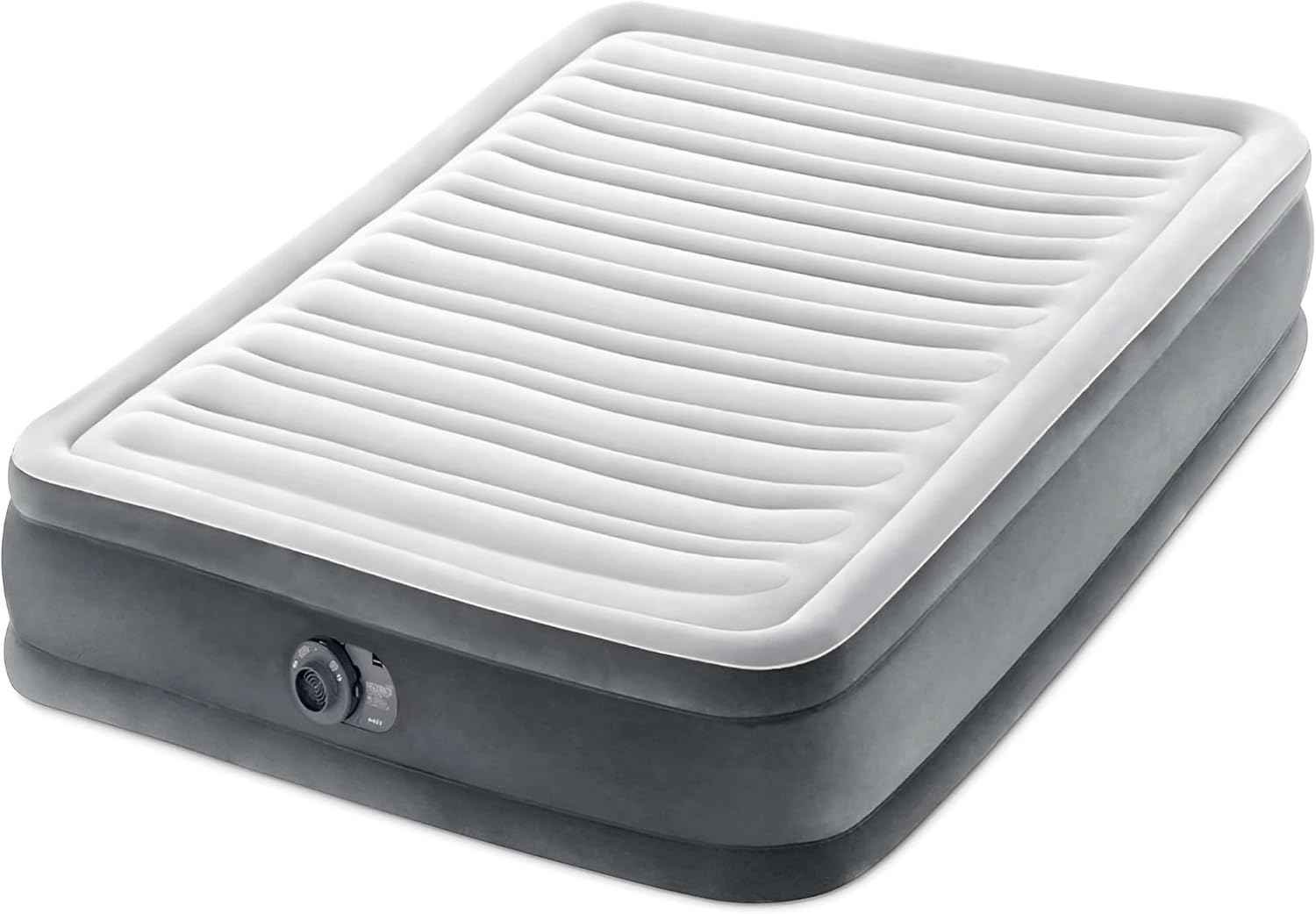 INTEX Dura-Beam Deluxe Mid-Rise 13" Full Size Air Mattress w/ Built-in Pump