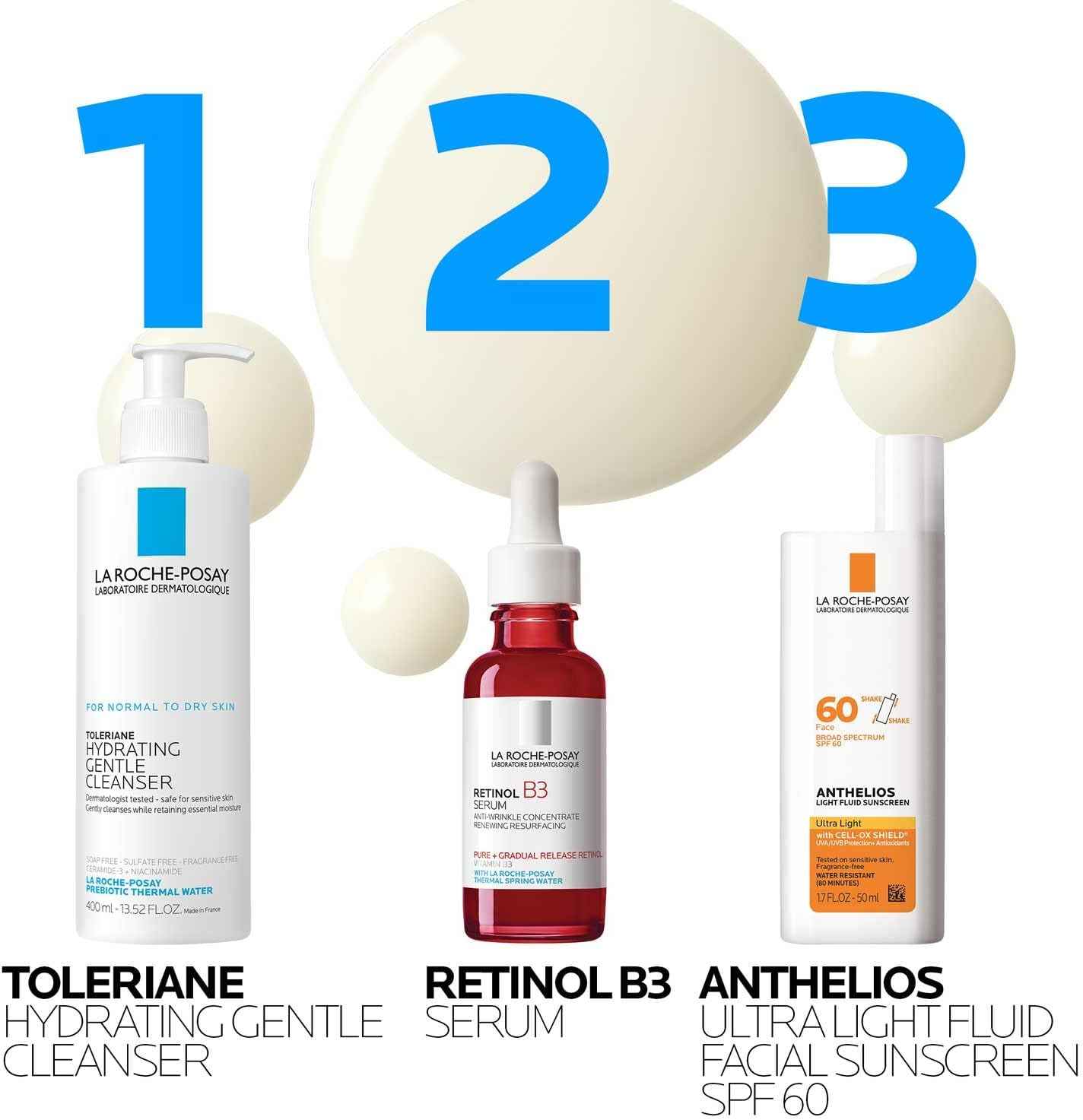 Pure Retinol Face Serum with Niacinamide (Vitamin B3) & Hyaluronic Acid | Gentle Anti-Aging Retinol Serum