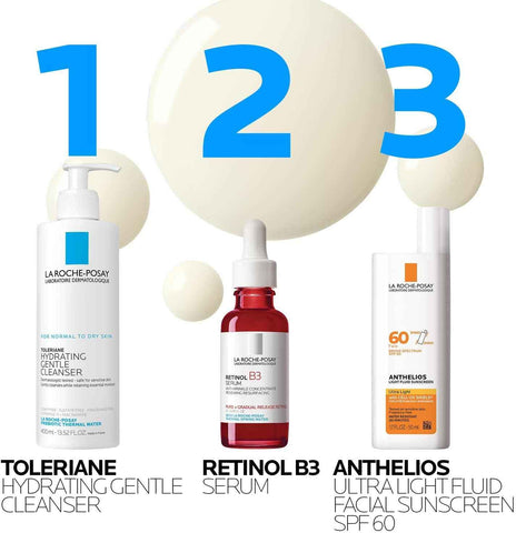 Pure Retinol Face Serum with Niacinamide (Vitamin B3) & Hyaluronic Acid | Gentle Anti-Aging Retinol Serum