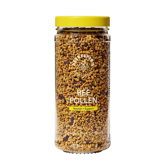 Beekeeper's Naturals - 100% Raw Bee Pollen Granules, Natural Preserved Enzymes, Source of Vitamin B, Minerals, Amino Acids & Protein - Paleo & Keto Friendly, Gluten Free (5.2 oz)