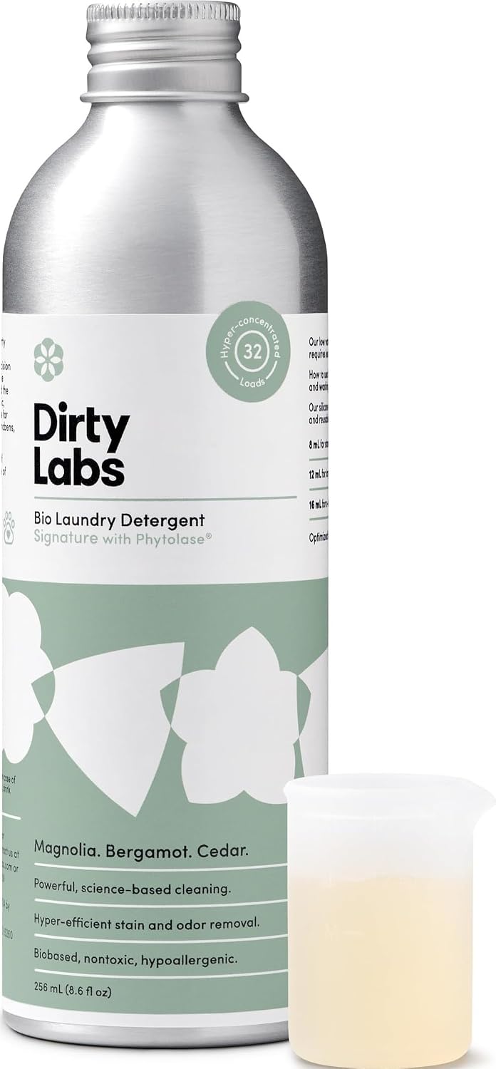 Dirty Labs | Signature | Bio Laundry Detergent | 32 Loads (8.6 fl oz)