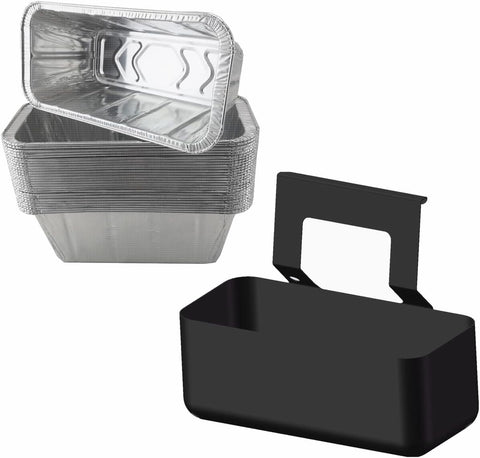 Firsgrill Professional Replacement Blackstone Griddle 17, 22, 28, 30 & 36 inches Grease Cup Foil Tray pan (BSL13)