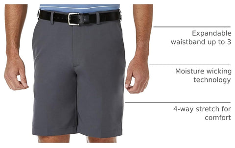 Haggar Men's Regular Fit Cool 18 Pro Short - 7 and 9 Inch Inseams