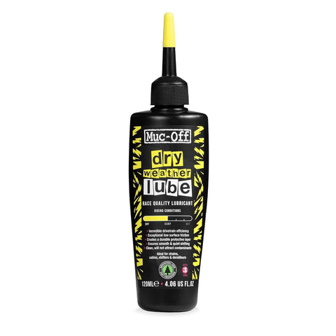 Muc-Off Bio Dry Bike Chain Lube 4.06 fl oz - Wax-Based Formula for Smooth Gear Shifts