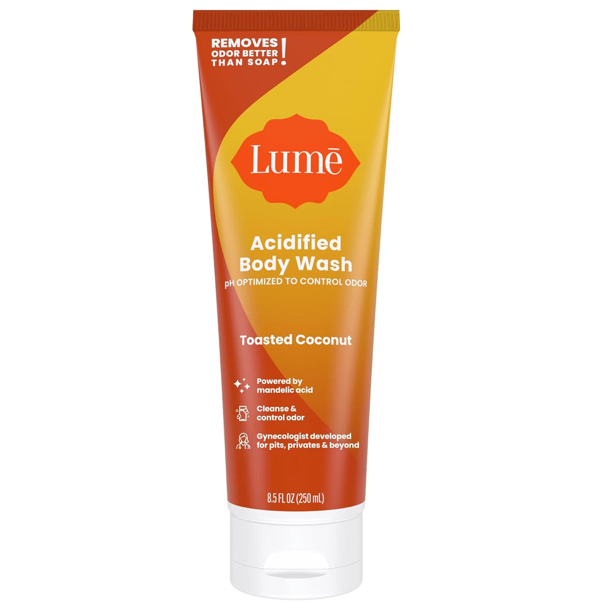 Lume Acidified Body Wash - 8.5 oz (Toasted Coconut)