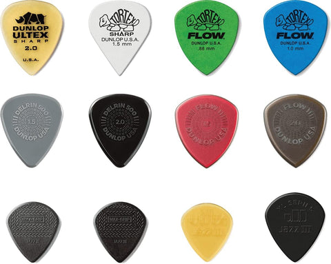Jim Dunlop Shred Pick Variety Pack - 12 Pack