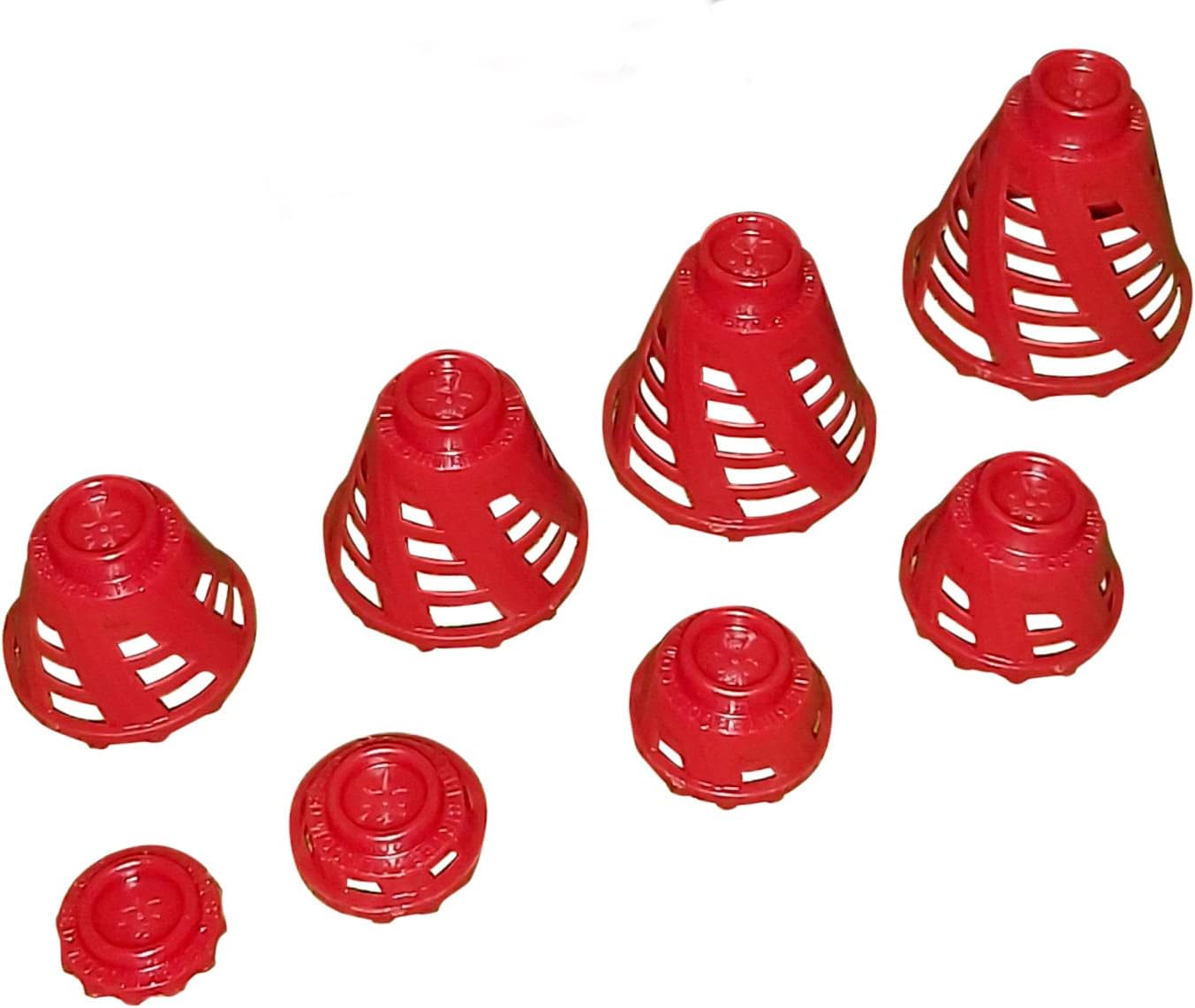 BirTee Golf Tees - PRO Speed Version with Enhanced Durability - 8 Pack. Indoor Golf Tees/Golf Simulator Tees/Winter Plastic Golf Tees