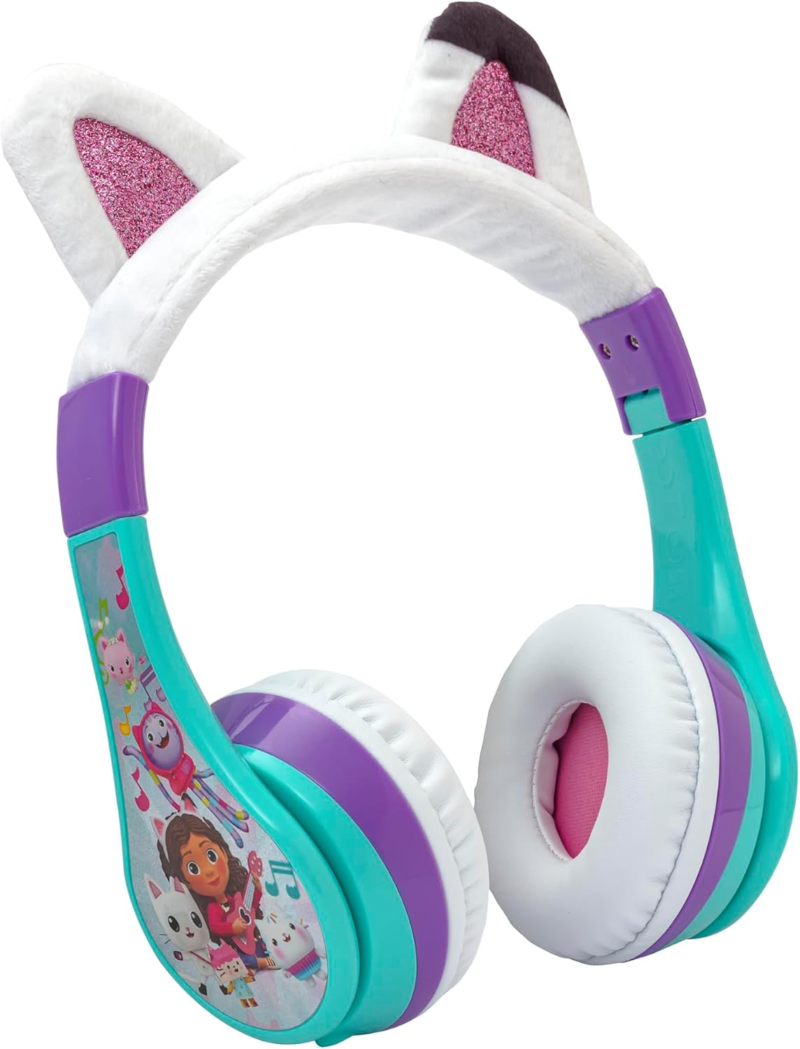 Gabbys Dollhouse Bluetooth Headphones for Kids, Wireless Headphones
