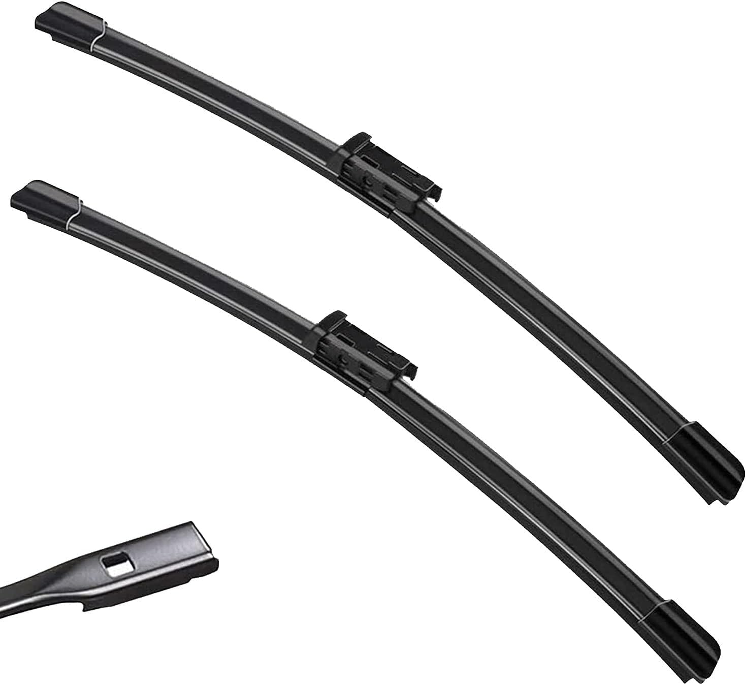 2 Factory Wiper Blades Replacement for 2012-2018 AUDI A6 A7 S6 S7