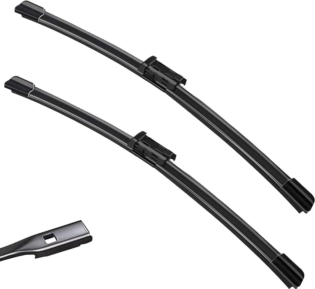 2 Factory Wiper Blades Replacement for 2012-2018 AUDI A6 A7 S6 S7