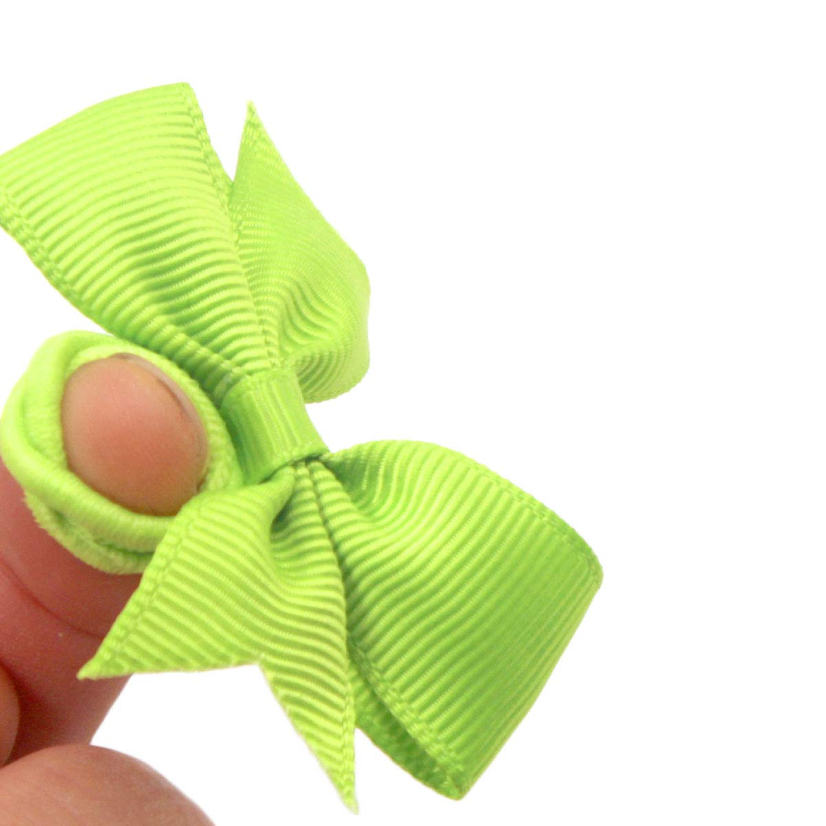 CÉLLOT Baby Hair Ties with Bows,50pc 2 inch Baby Hair Bow Ponytail Holders