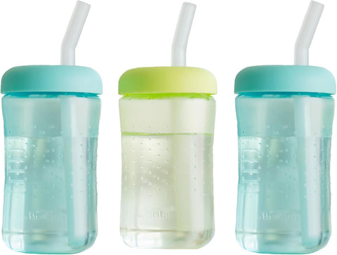 The First Years Squeeze & Sip Straw Cups - 7 Oz - 3 Count