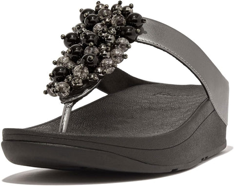 FitFlop Fino Bauble-Bead Toe-Post Sandals