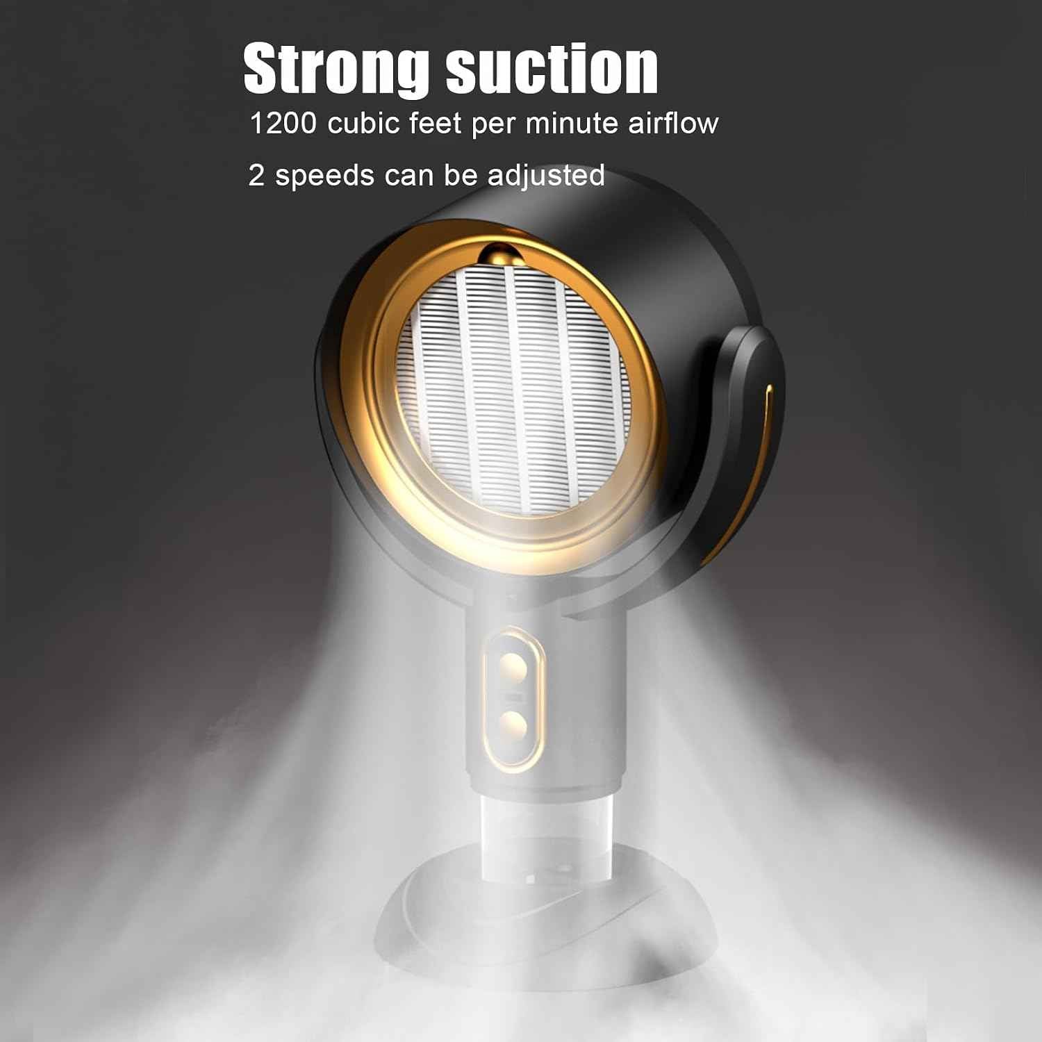 Portable Range Hood for Kitchen Cooking, Desktop Kitchen Exhaust Fan