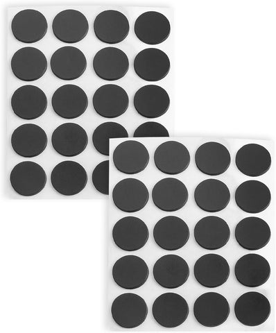 Mr. Pen- Self Adhesive Magnet Dots, 40 pcs, Flexible, 1.2" x 2mm Thickness