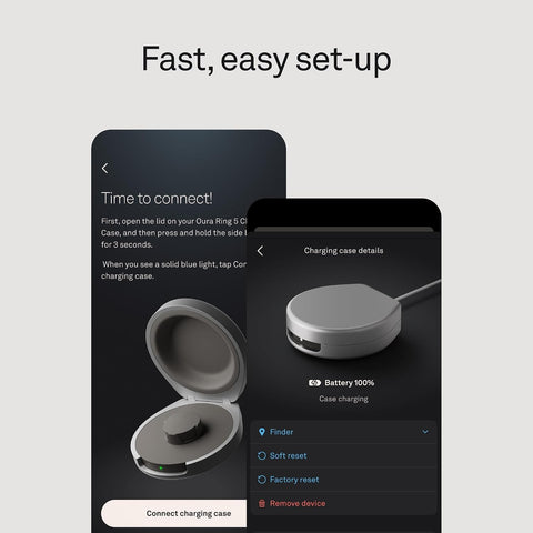 Oura Ring 5 Official Charging Case - Size 8