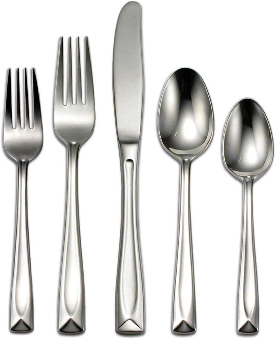 Oneida Lincoln 45-Piece 18/0 Silverware Set for 8, Flatware