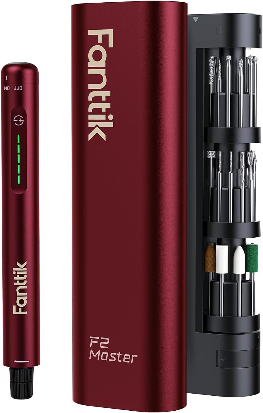 Fanttik F2 Master Mini Cordless Rotary Tool Kit for 3D Printer Sanding