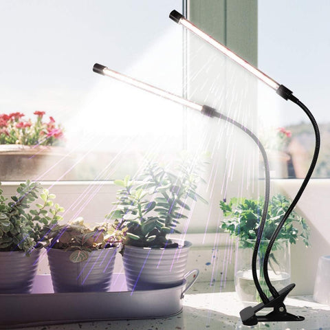 GHodec Grow Light,Full Spectrum White 84 LED Clip Indoor Plant Light