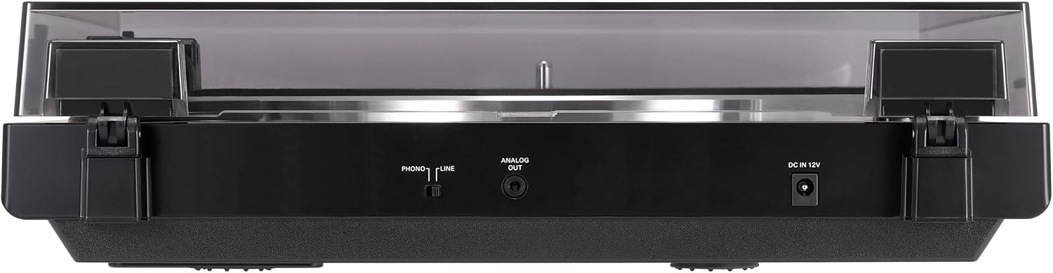Audio-Technica AT-LP60X-BK Fully Automatic Belt-Drive Stereo Turntable, Black, Hi-Fidelity, Plays 33-1/3 and 45 RPM Vinyl Records, Dust Cover, Anti-Resonance, Die-Cast Aluminum Platter