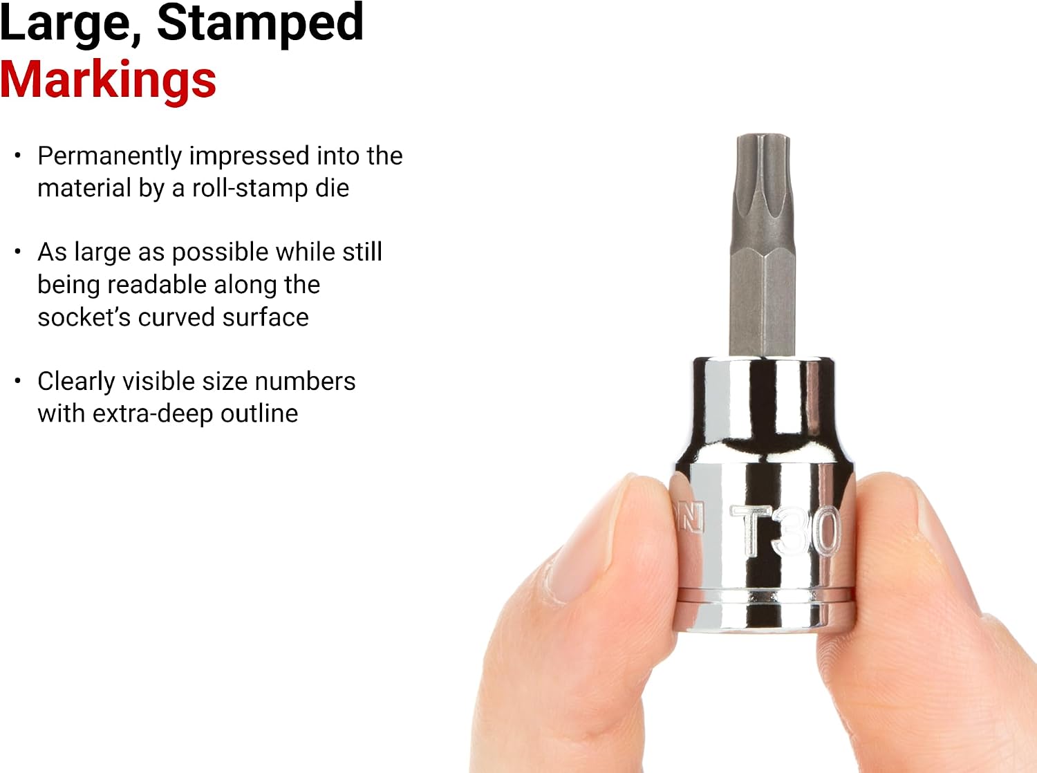 TEKTON 3/8 Inch Drive x T25 Torx Bit Socket | SHB14225