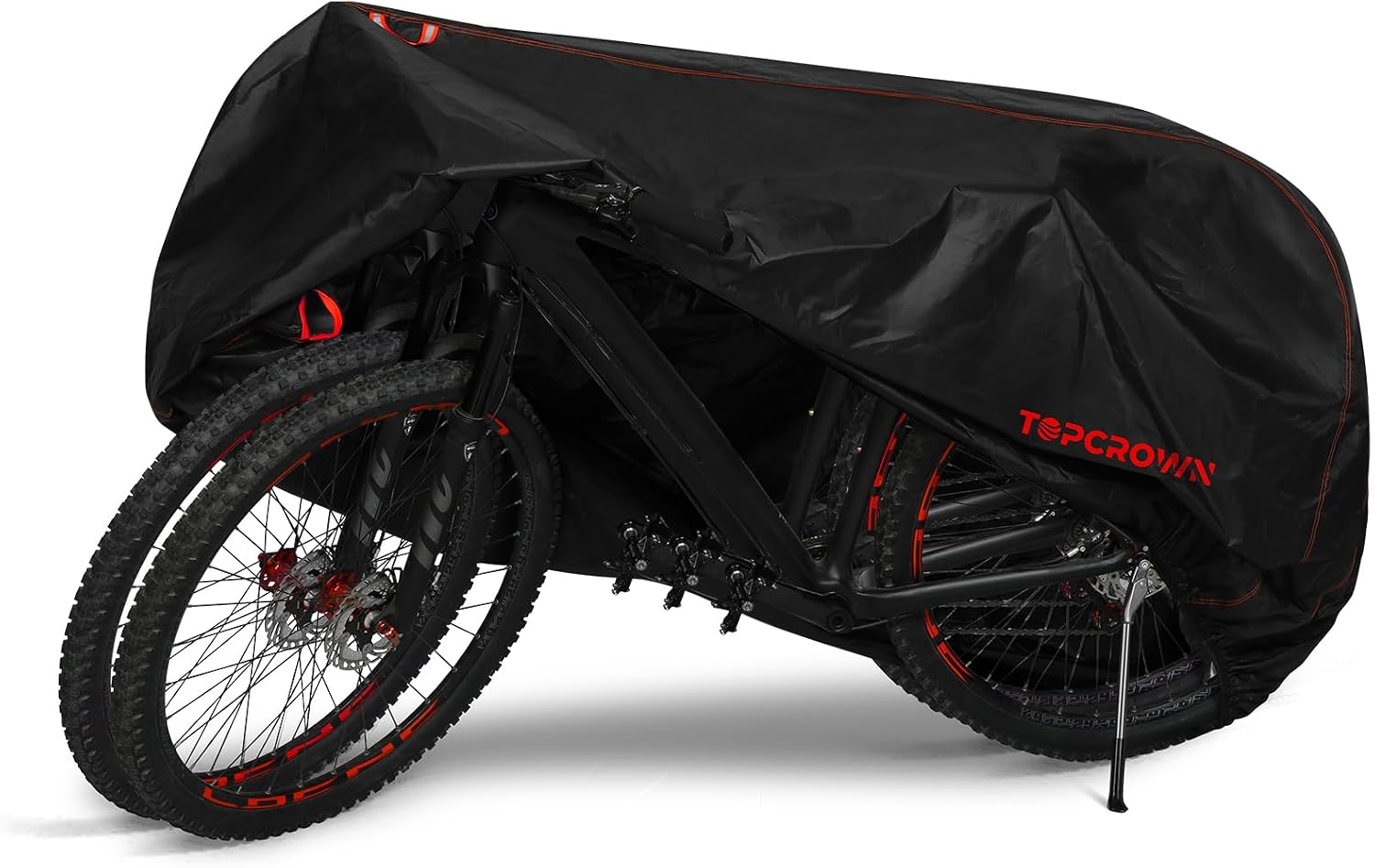 Topcrown Bike Cover Waterproof Outdoor Storage Bicycle Cover for 2 Bikes