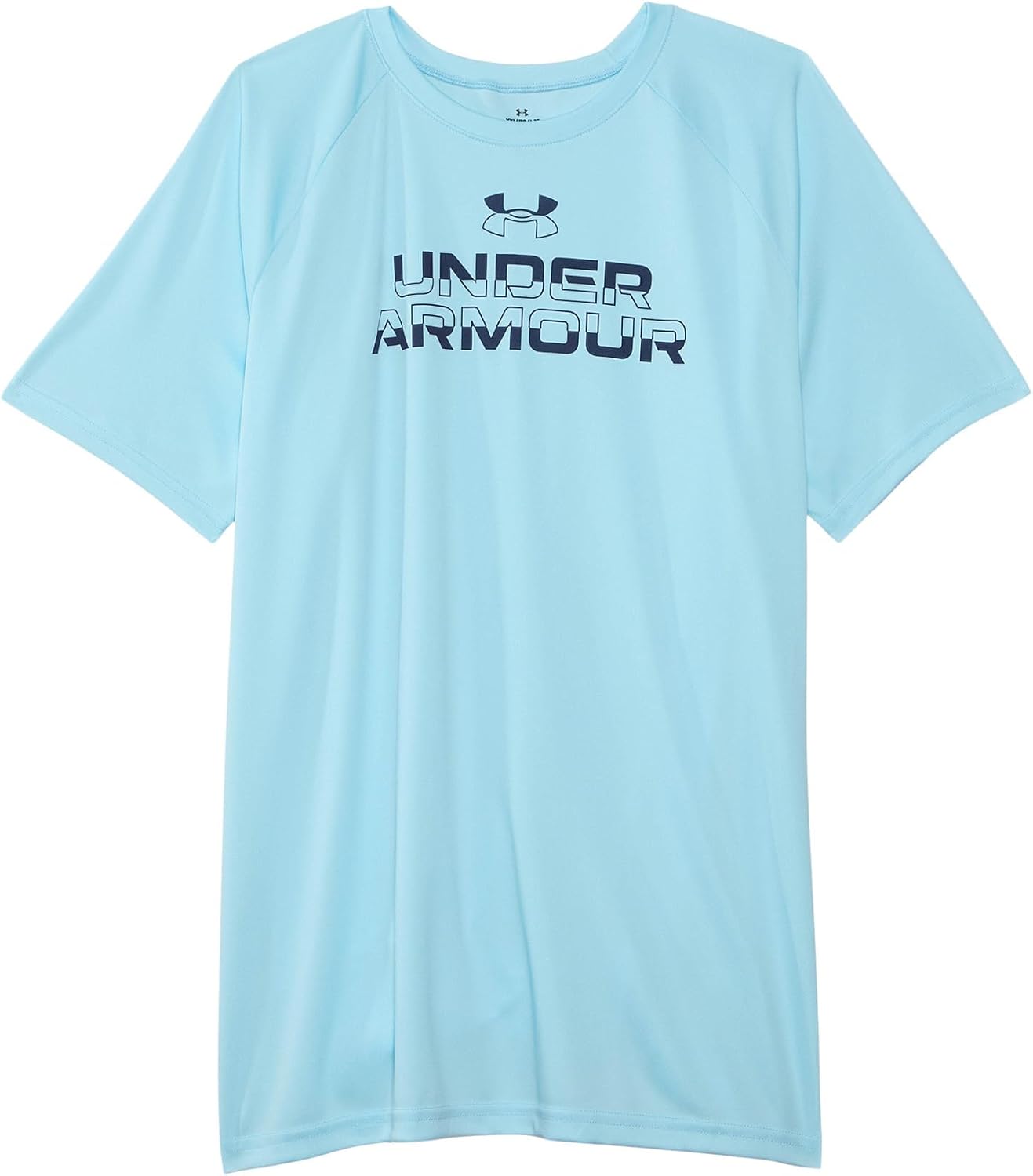 Under Armour Kids Tech Split Wordmark Short Sleeve T-Shirt (Big Kid)