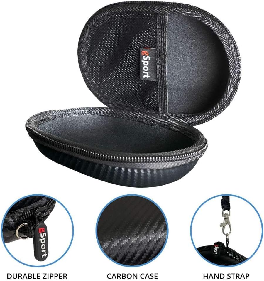 JBL Clip 5 Ultra Portable Bluetooth Speaker with gSport Carbon Fiber Case (White)