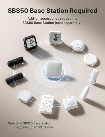 X-Sense Wi-Fi Water Leak Detector, 3-Pack, SWS0A41 Add-On, Base Req.