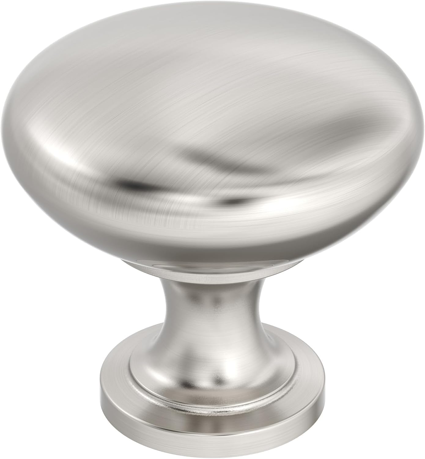 Amerock 10 Pack 1-1/4" Round Edona Satin Nickel Cabinet Knob