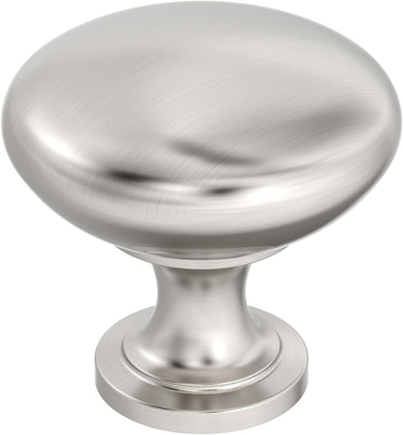 Amerock 10 Pack 1-1/4" Round Edona Satin Nickel Cabinet Knob