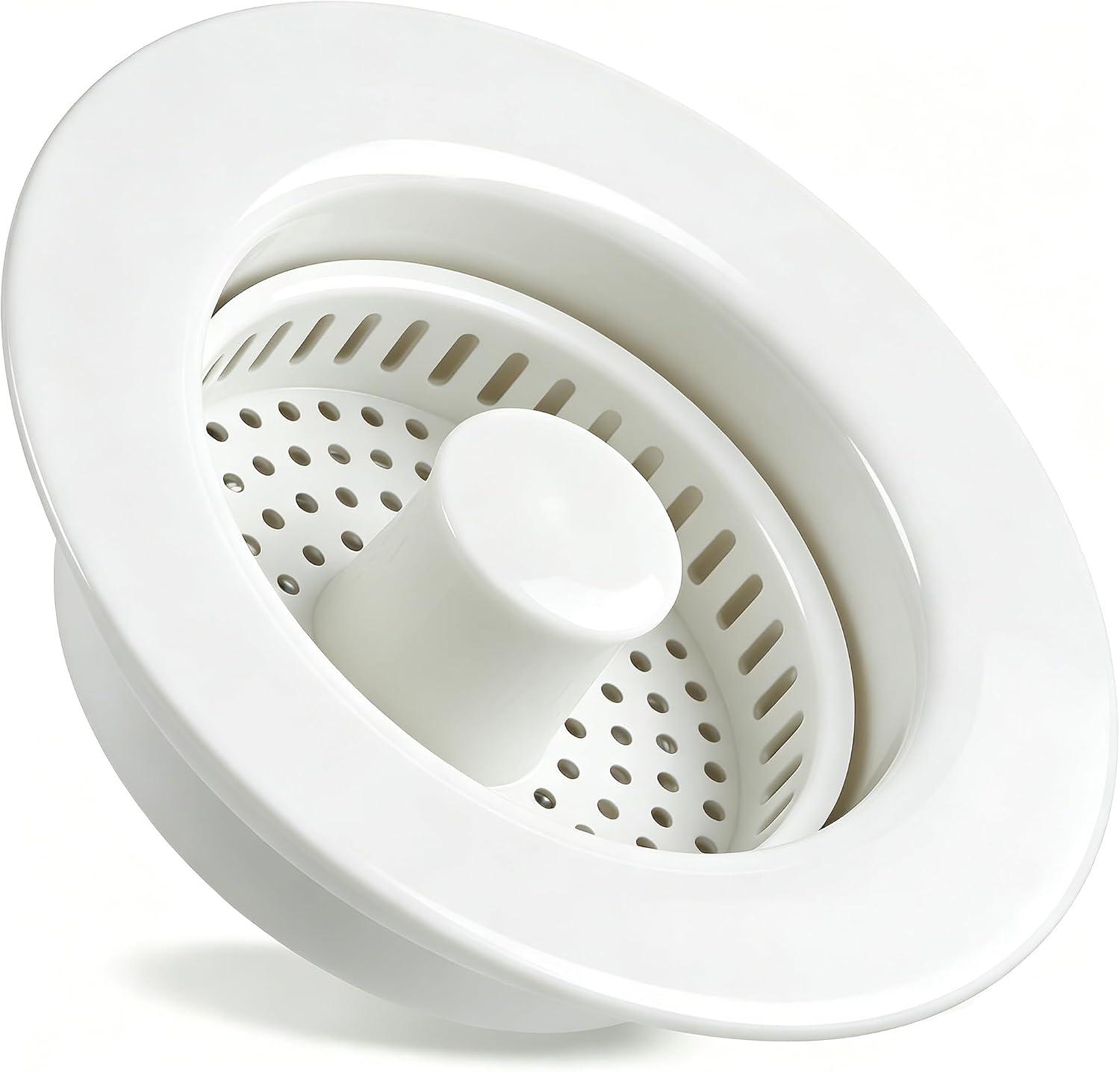 TGOSOMT Kitchen Sink Drain Strainer Stopper, Anti-Clog & Quick Drain