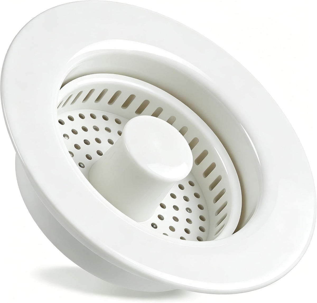 TGOSOMT Kitchen Sink Drain Strainer Stopper, Anti-Clog & Quick Drain