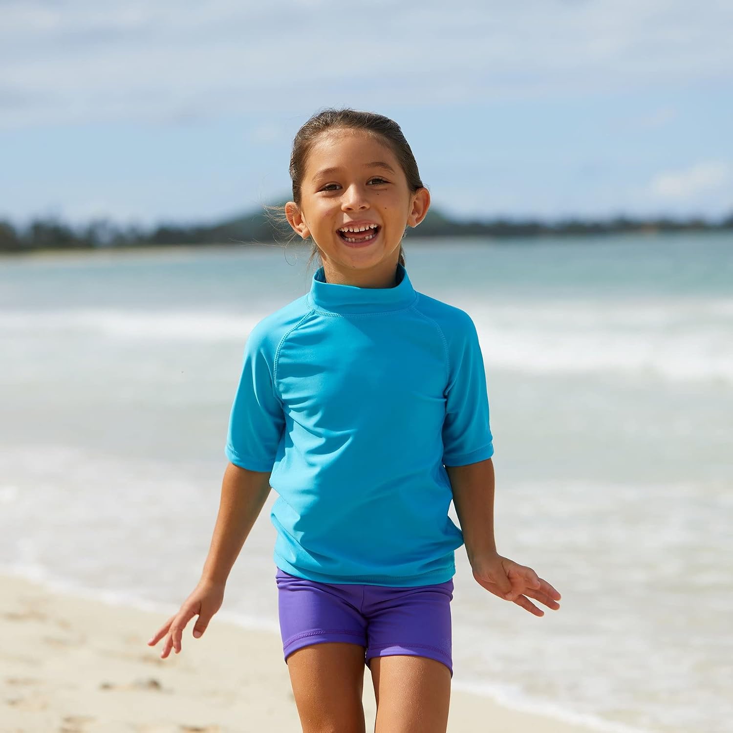 UV SKINZ Girl's Active Swim Shorts - UPF 50+ Sun Protection