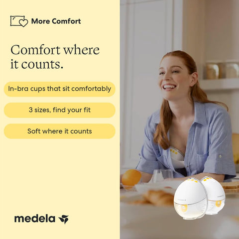 Medela Motion InBra Wearable Electric Hands Free Breast Pump