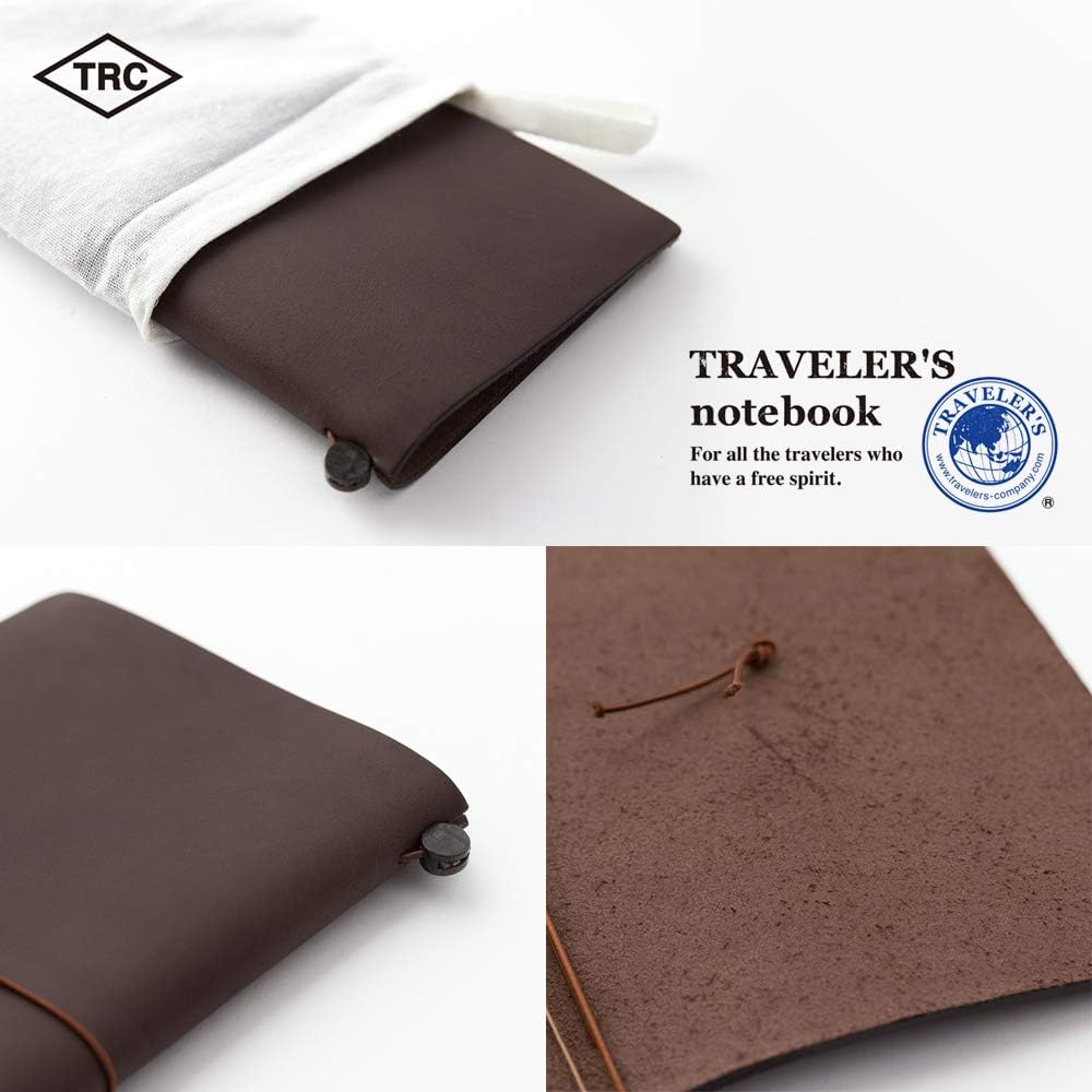 Traveler's Notebook, Regular Size, Brown 13715006
