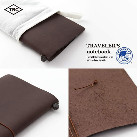 Traveler's Notebook, Regular Size, Brown 13715006