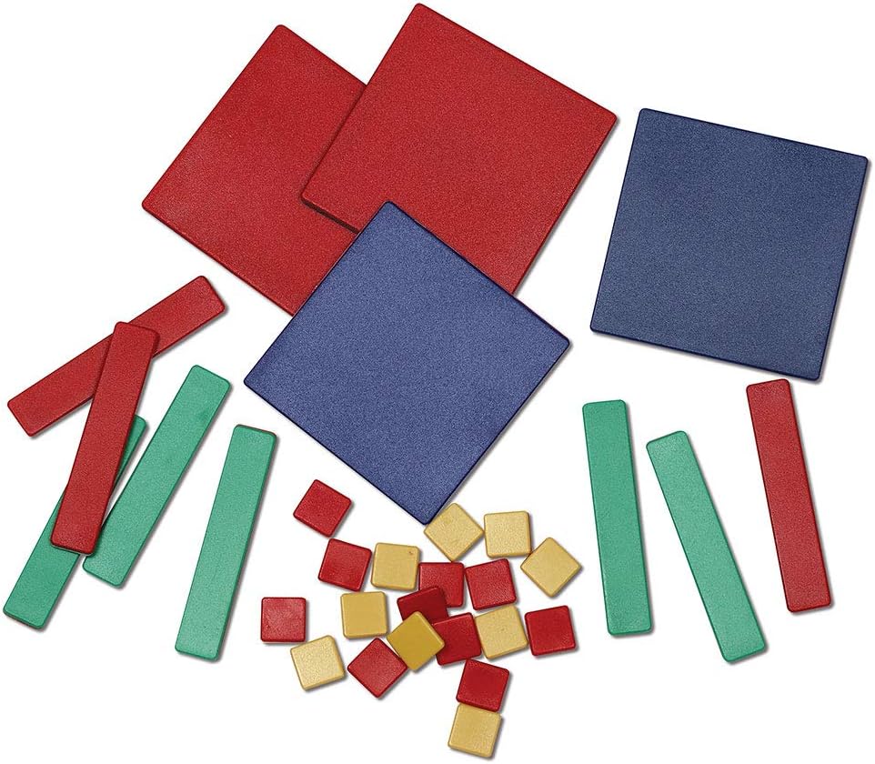 Learning Resources Algebra Tiles Class Set