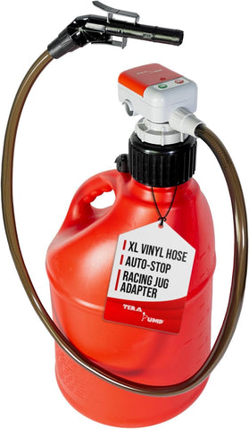 TERA PUMP 2nd Gen Gas Can Fuel Transfer Pump, Auto-Stop